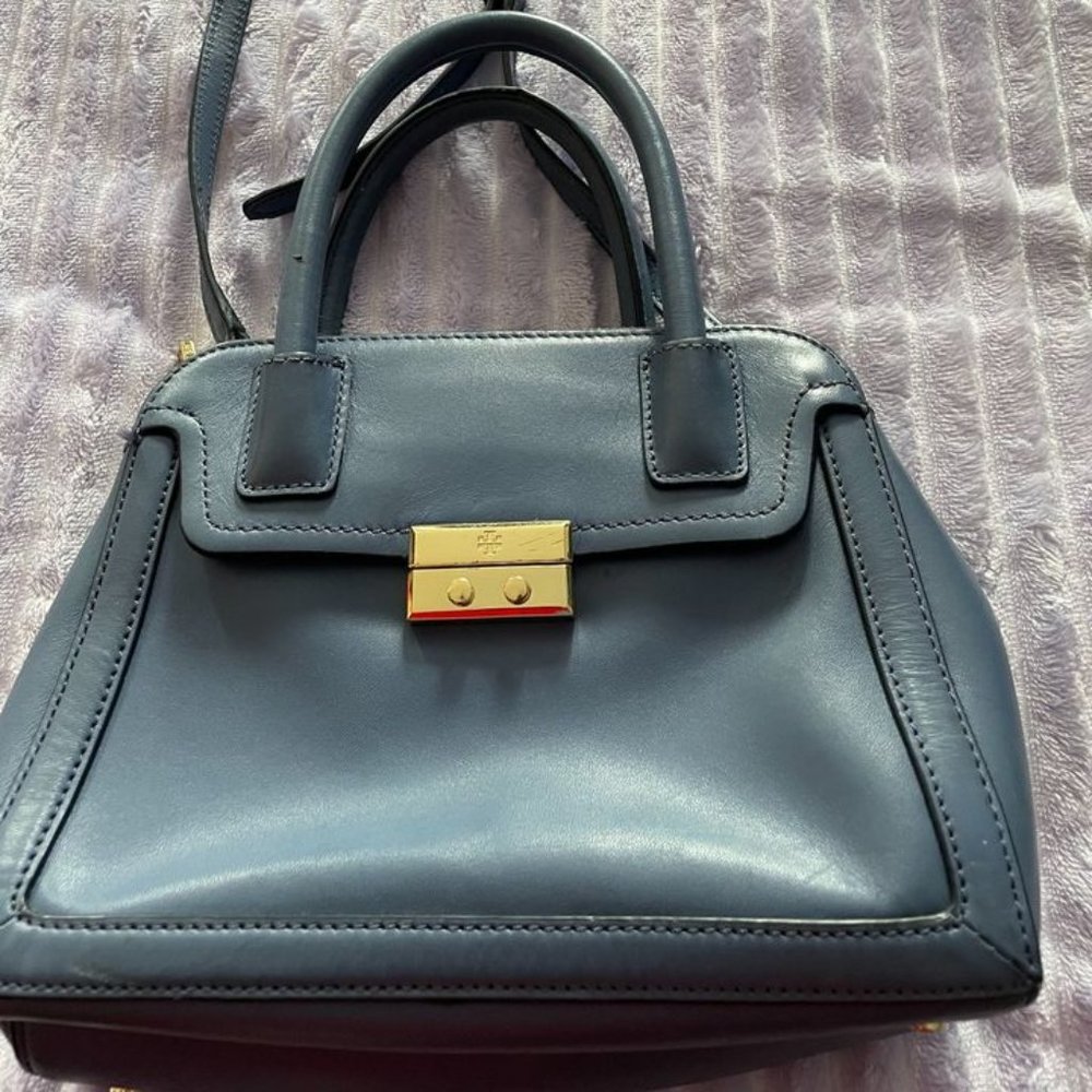 Tory Burch Blue Bag